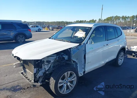 2016 BMW X3 xDrive28I from USA, damaged, VIN 5UXWX9C55G0D84189